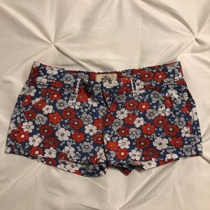 Hollister flower shorts